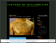 Tablet Screenshot of diiaabblloo.wordpress.com