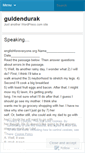 Mobile Screenshot of guldendurak.wordpress.com