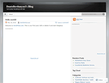 Tablet Screenshot of dantellerdunyasi.wordpress.com