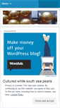 Mobile Screenshot of goldenpearls.wordpress.com