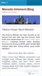 Mobile Screenshot of manadoinfoment.wordpress.com