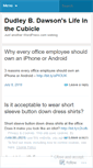 Mobile Screenshot of lifeinthecubicle.wordpress.com