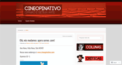 Desktop Screenshot of cineopinativo.wordpress.com