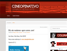 Tablet Screenshot of cineopinativo.wordpress.com