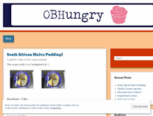 Tablet Screenshot of obhungry.wordpress.com