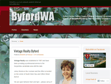 Tablet Screenshot of byfordwa.wordpress.com