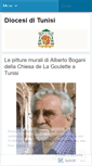 Mobile Screenshot of diocesiditunisi.wordpress.com
