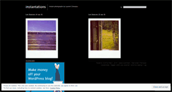 Desktop Screenshot of instantations.wordpress.com