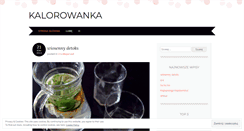 Desktop Screenshot of kalorowanka.wordpress.com