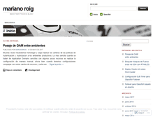 Tablet Screenshot of marianoroig.wordpress.com