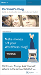Mobile Screenshot of careknet.wordpress.com