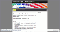 Desktop Screenshot of microwavewallmountbracketobmp.wordpress.com