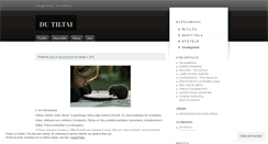 Desktop Screenshot of 2tiltai.wordpress.com