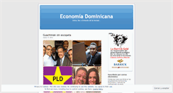 Desktop Screenshot of economiadominicana.wordpress.com