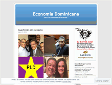 Tablet Screenshot of economiadominicana.wordpress.com