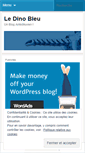 Mobile Screenshot of ledinobleu.wordpress.com