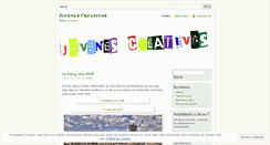 Desktop Screenshot of jovenescreativos.wordpress.com