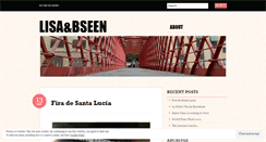 Desktop Screenshot of lisabseen.wordpress.com