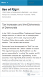 Mobile Screenshot of ilesofright.wordpress.com