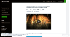 Desktop Screenshot of journeyintogod.wordpress.com