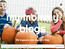 Tablet Screenshot of mymommyblogs.wordpress.com