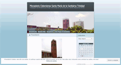 Desktop Screenshot of monasteriodelcister.wordpress.com