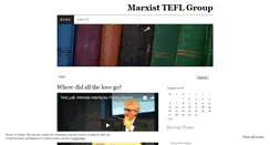 Desktop Screenshot of marxistelf.wordpress.com