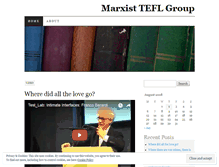 Tablet Screenshot of marxistelf.wordpress.com
