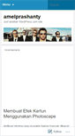 Mobile Screenshot of amelprashanty.wordpress.com