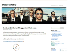 Tablet Screenshot of amelprashanty.wordpress.com