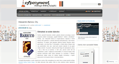 Desktop Screenshot of experymentt.wordpress.com