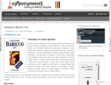 Tablet Screenshot of experymentt.wordpress.com