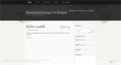 Desktop Screenshot of illuminatedimages.wordpress.com
