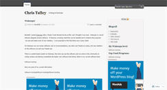 Desktop Screenshot of chris4585.wordpress.com