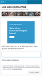 Mobile Screenshot of korrupto.wordpress.com