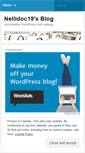 Mobile Screenshot of nellidoc19.wordpress.com