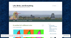 Desktop Screenshot of fieldguidetohummingbirds.wordpress.com