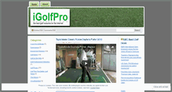 Desktop Screenshot of igolfpro.wordpress.com