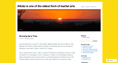 Desktop Screenshot of aikidoblog24.wordpress.com