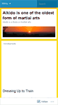 Mobile Screenshot of aikidoblog24.wordpress.com