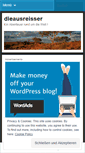 Mobile Screenshot of dieausreisser.wordpress.com