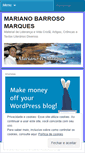 Mobile Screenshot of marianobmarques.wordpress.com