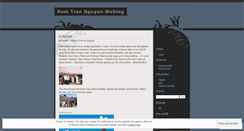 Desktop Screenshot of nttn.wordpress.com