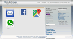 Desktop Screenshot of blogdoirmao.wordpress.com