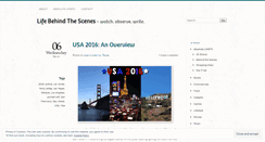 Desktop Screenshot of lifebehindthescenes.wordpress.com
