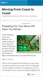 Mobile Screenshot of crosscountrymovinginfo.wordpress.com