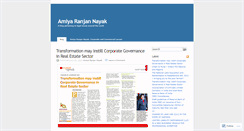 Desktop Screenshot of amiyaranjannayak.wordpress.com
