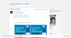 Desktop Screenshot of hidupdendengbalado.wordpress.com