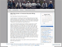 Tablet Screenshot of mountainbikeva.wordpress.com