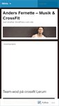 Mobile Screenshot of andersfernette.wordpress.com